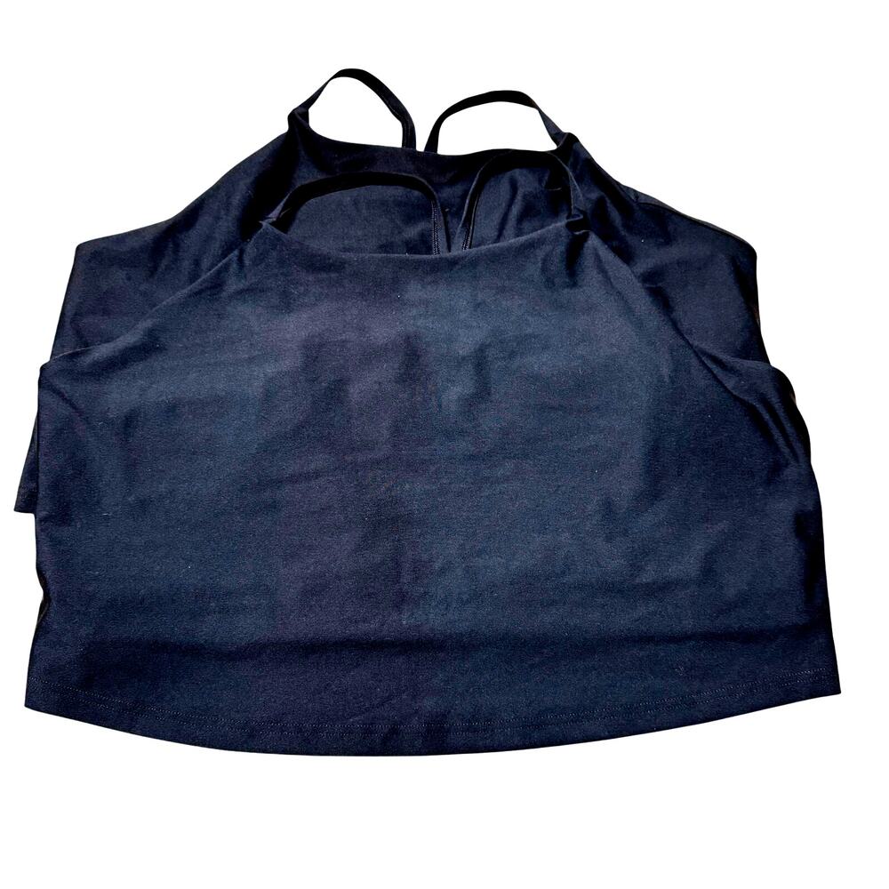 Old Navy NWT Active Black Powersoft Black Tank Top Set of 2 Women's Size 3X